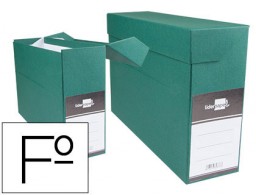 Caja de transferencia Liderpapel Folio verde